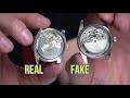 What's inside REAL vs FAKE Rolex?