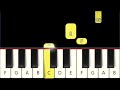 Toxic - BoyWithUke - Very Easy and Slow Piano tutorial