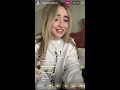 Sabrina Carpenter Singing Covers (Ariana Grande, Rihanna, Miley Cyrus and more) | Instagram Live
