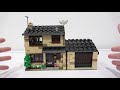 Custom LEGO Harry Potter 4 Privet Drive Modular