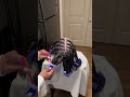 Curly Knotless Braids On My 8yr Old Stepdaughter
