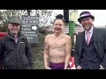 Lynton  & Lynmouth Cliff Railway Opened by Topless Louise Butcher