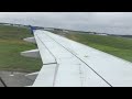 Landing on a airplane