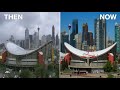 NHL Arenas Then and Now !