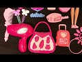 8.52 minutes satisfying with unboxing beautiful hello kitty barbie dolls toy/fashion make up playset