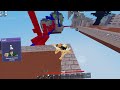 THE MOST INSANE BOWSHOT.. ( Roblox BedWars )