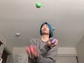 3 ball juggling routine
