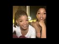 chloe x halle being a mess on ig live