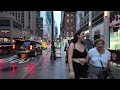 NEW YORK CITY Walking Tour [4K] - 6th AVENUE - Sunset Walk