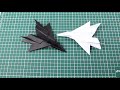 How to Make a Paper Airplane | F-15 Fighter Plane