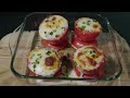Tomatoes, eggs and cheese: An easy breakfast in 10 minutes