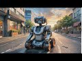 Blender with Stable Diffusion XL Tutorial - City cleaning robot