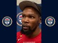 Kevin Durant speaks on past USAB Olympic experience!!