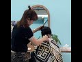 Chinese Lady haircut popular july 26