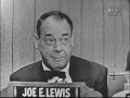What's My Line? Parody- Joe E. Lewis (live in Las Vegas, 1961)