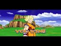 Goku vs Trunks 2nd fight in Dragon ball z shin Budokai ( PSP )