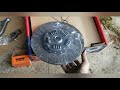 Jeep Cherokee Clutch removal and replacement part 1 (inspecting and cleaning parts)