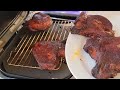 Ninja Woodfire Outdoor Grill Smoked Pork Chops