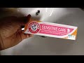 Arm & Hammer Baking Soda Sensitive Care toothpaste review