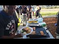 Cooking Fresh Grilled Salmon For The Homeless!