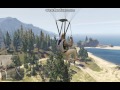 GTA V Sarim cu motoreta de pe Chilliad!!