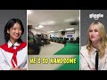 North Korean Girl Shocked By American Highschooler's Vlog For The First Time..!