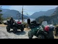 ATV ride to check out some lakes in Powell River, BC