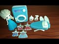 11 minutes satisfying with unboxing Frozen doll laundry set