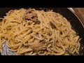 Creamy Cheesy Garlic Mushroom Pasta!