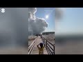 Yellowstone National Park hydrothermal explosion sends water, rocks flying in the air
