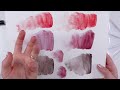 MY FIRST TIME trying Super GRANULATED watercolours from Schmincke - HORADAM (pans vs tubes)