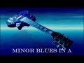 Blues in A minor Backing Track