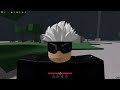 KJ VS GOJO in Roblox The Strongest Battlegrounds