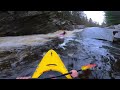 Kayaking the Perthshire Garry GoPro