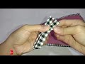 Cara  Mudah membuat Lap Tangan Dari Handuk Bekas  II DIY Tutorial gampang banget