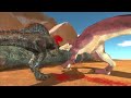 The Dino King: The journey of Speckles Junior & blade! - Animal Revolt Battle Simulator