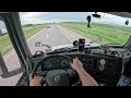 POV Truck Driving USA 4K Nebraska #trucking
