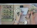 Weekly Cash Stuffing | Rollover and Savings | Letter Bucks