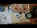 Modifying a watch leather strap to accept quick release spring bars 3