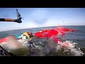 Kitesurfing - when everything goes wrong - tangles - rescues - wipeouts