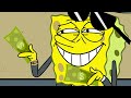 Rich Spongebob vs Poor Patrick cartoon Animation