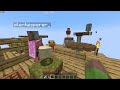 Chicken Skyblock drives us mad in Minecraft Chicken Block  (w. @silentwisperer)