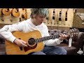 Billy Strings playing a 1976 Mossman Great Plains Owned by Dan Crary at Norman's Rare Guitars