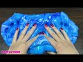 PINK vs BLUE ! Mixing Random Things into GLOSSY Slime ! Satisfying Slime Video #211