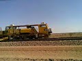 A pair of FMG GE Dash 9 locos glide past heading for Finucane Island unloading facilities  WA