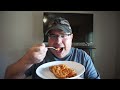An American tries British beans on toast for the first time! Heinz Beanz taste test on toast!