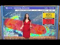 Tracking the Tropics: Category 4 Hurricane Beryl prompting storm watches and warnings