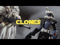 CLONES: Bathroom Battle Episode 2 Star Wars Action Figure Stopmotion