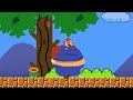 Mario vs The Giant BIG SIZED BUTT Princess Peach Maze - If Mario love Peach | Game Animation