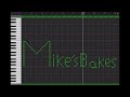 What Mike's Bakes sounds like in midi art
